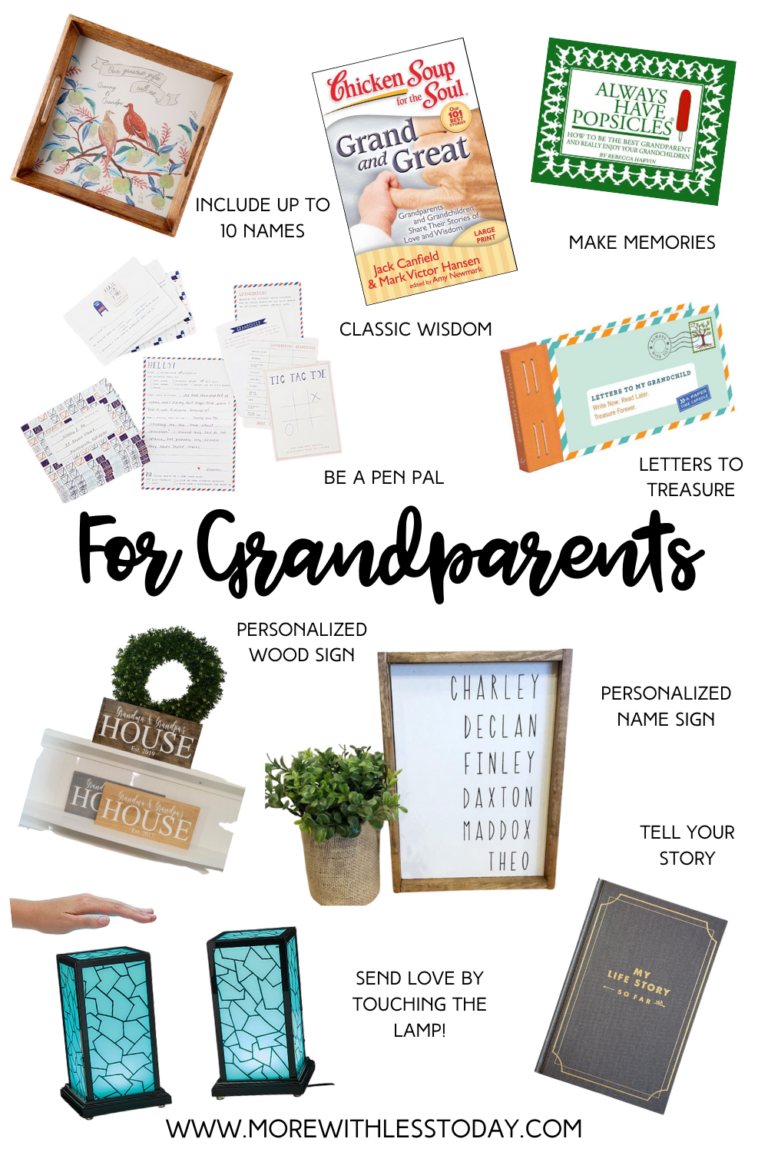 Gifts for Grandparents - Meangingful Grandparent Gifts to Treasure