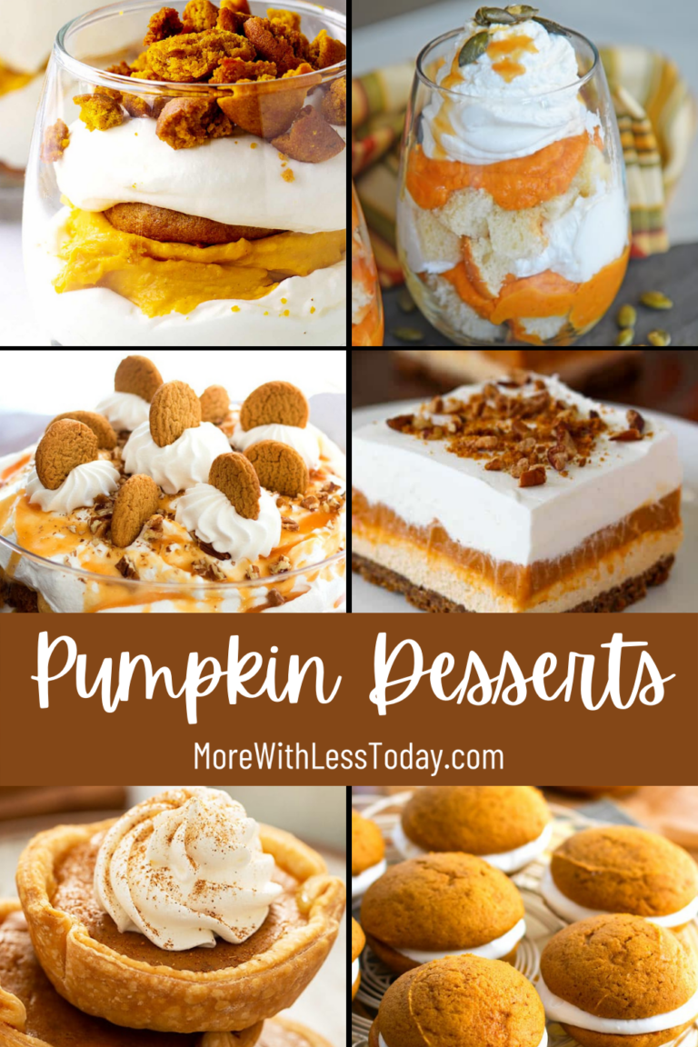 Pumpkin Desserts - Delicious Pumpkin Recipes to Try!
