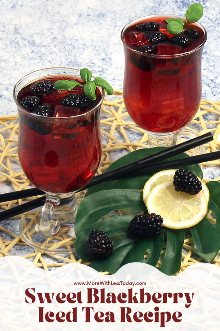 Sweet Blackberry Iced Tea Recipe