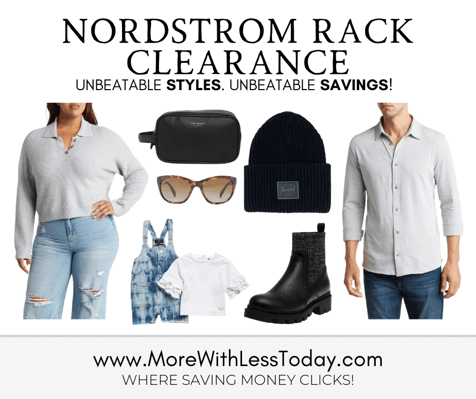 Extra 25% clearance sale at Nordstrom Rack – HUGE savings on apparel,  accessories & more