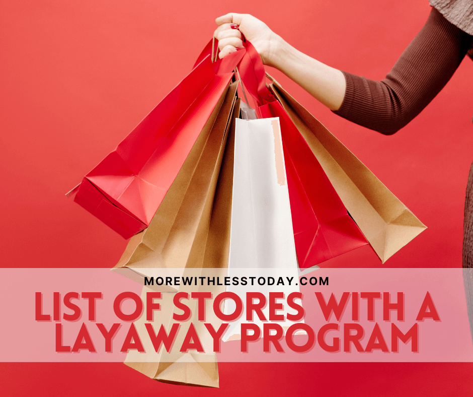 Stores With Layaway in 2023: Amazon, Burlington, Hallmark & More - The  Krazy Coupon Lady